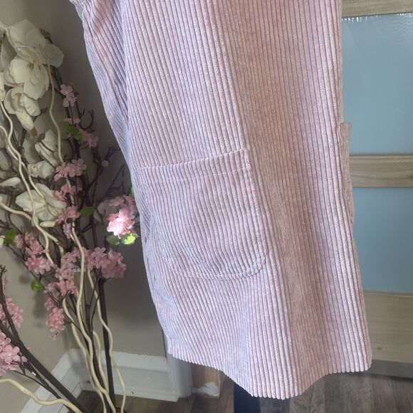 Motel Pink Pinafore Overall Style Dress Size M - Picture 3 of 7